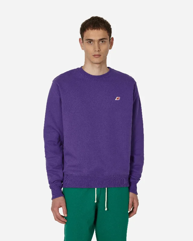 MADE in USA Core Crewneck Sweatshirt Prism Purple