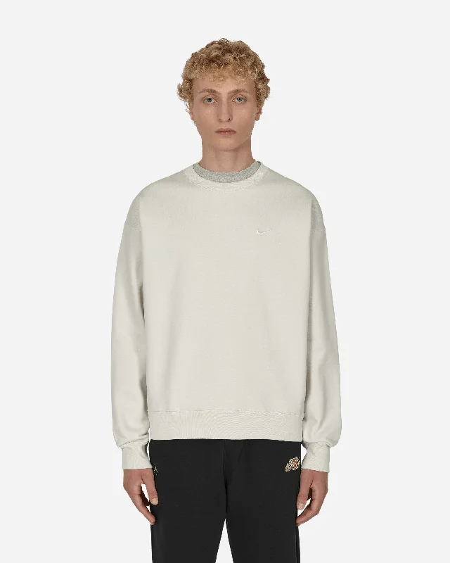 Solo Swoosh Crewneck Sweatshirt White