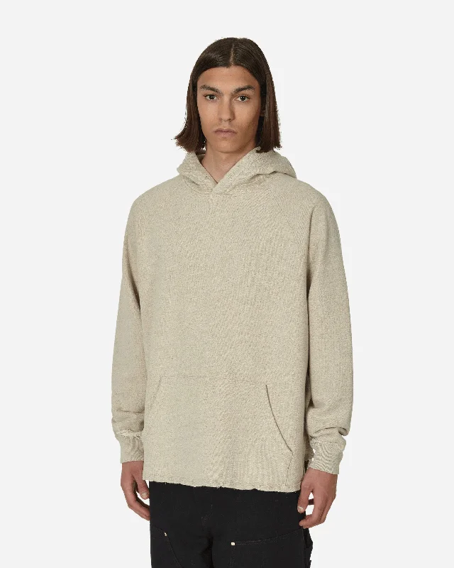 Slash Hooded Sweatshirt Oat