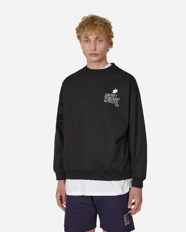 Sunlight Supplier Crewneck Sweatshirt Black