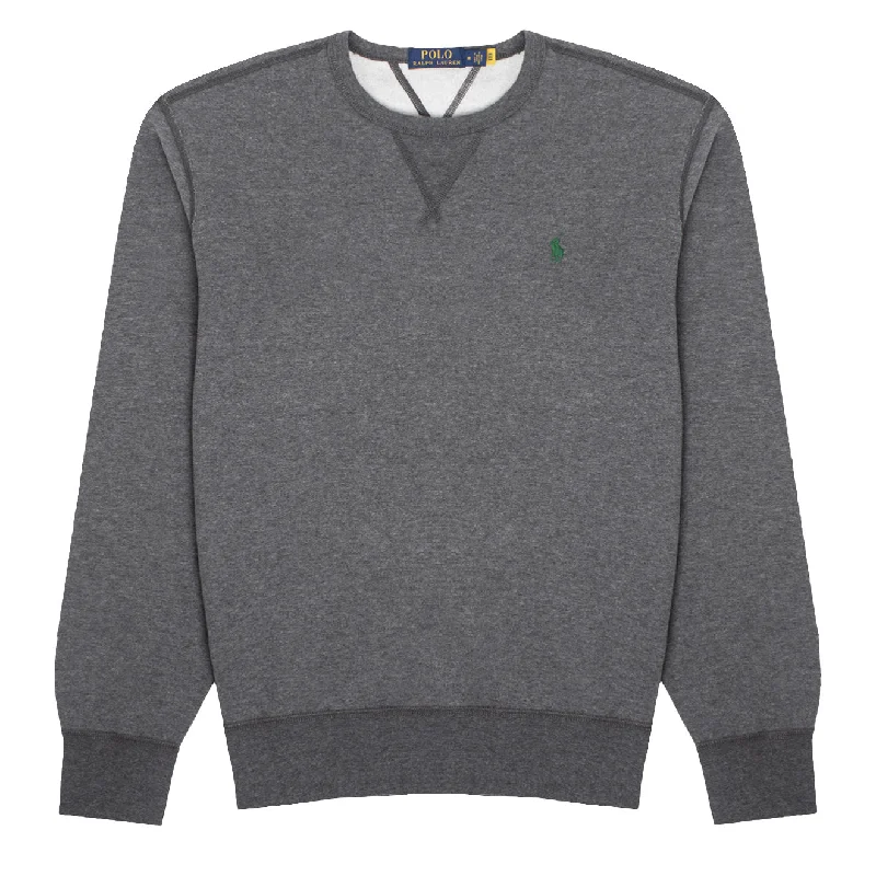 Polo Ralph Lauren Fleece Crew Sweatshirt Barclay Heather