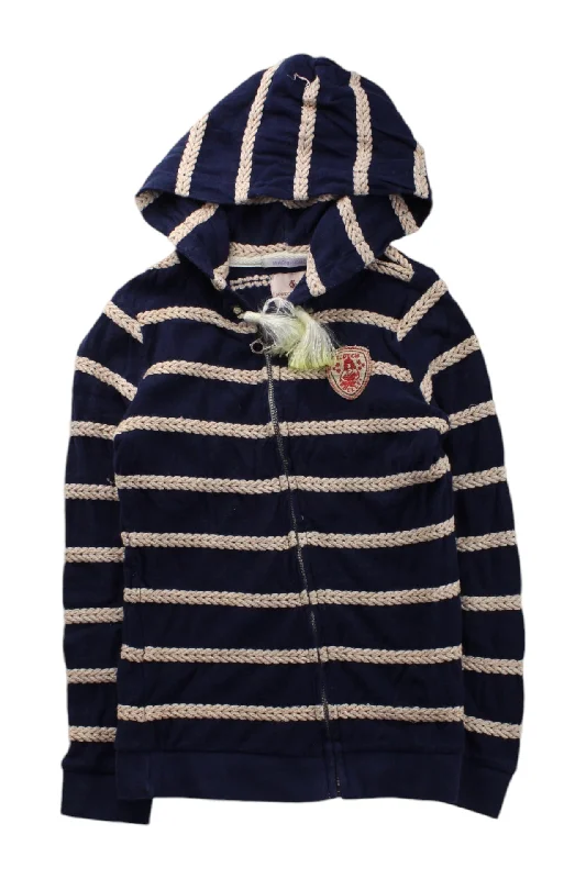 Scotch & Soda Hooded Zippered Sweatshirt 8Y