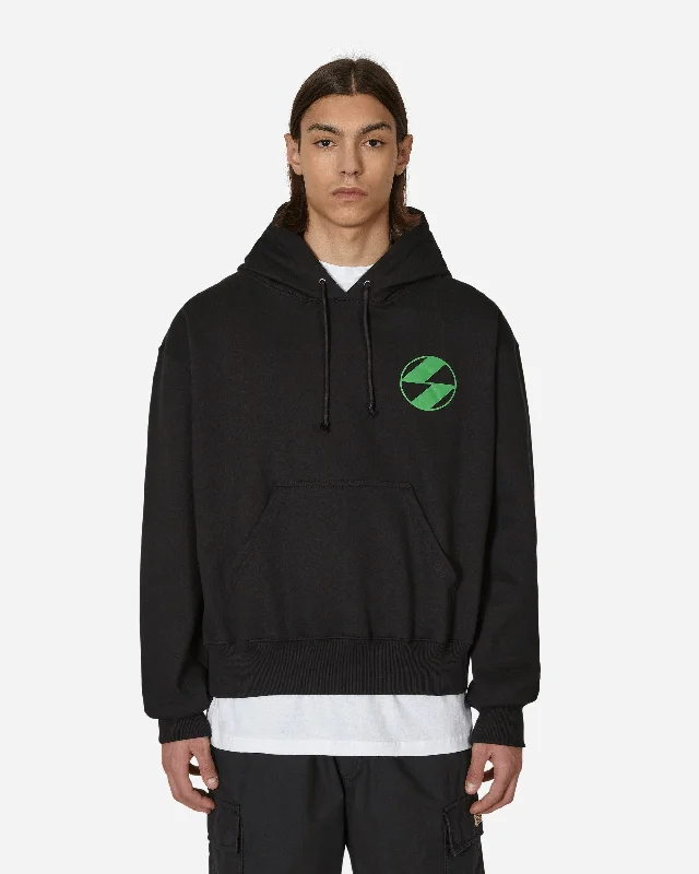 Classic Emblem Hooded Sweatshirt Black