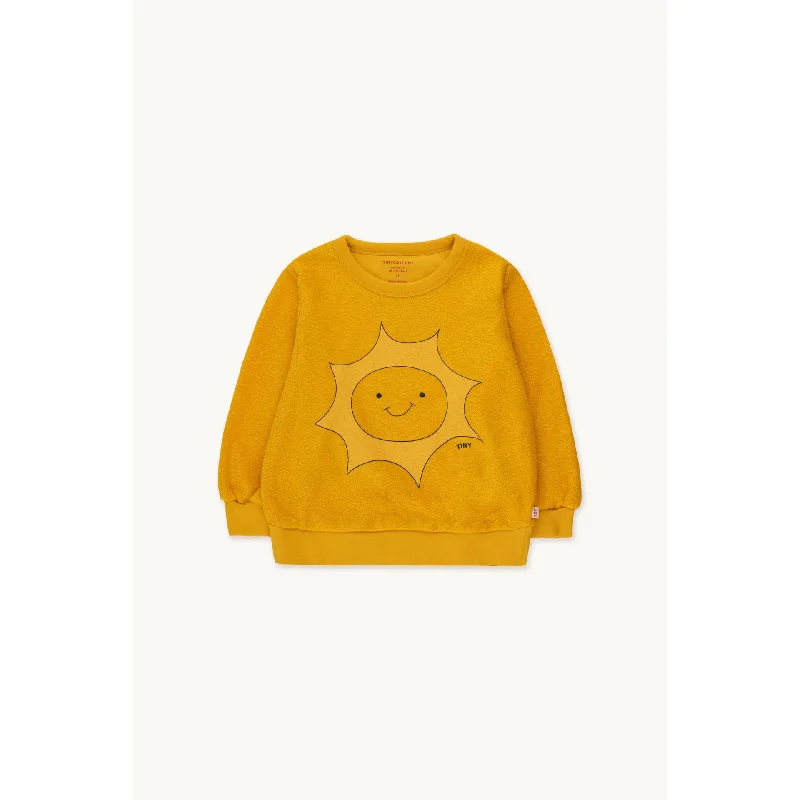 TINYCOTTONS	Tiny Sun Sweatshirt Yellow