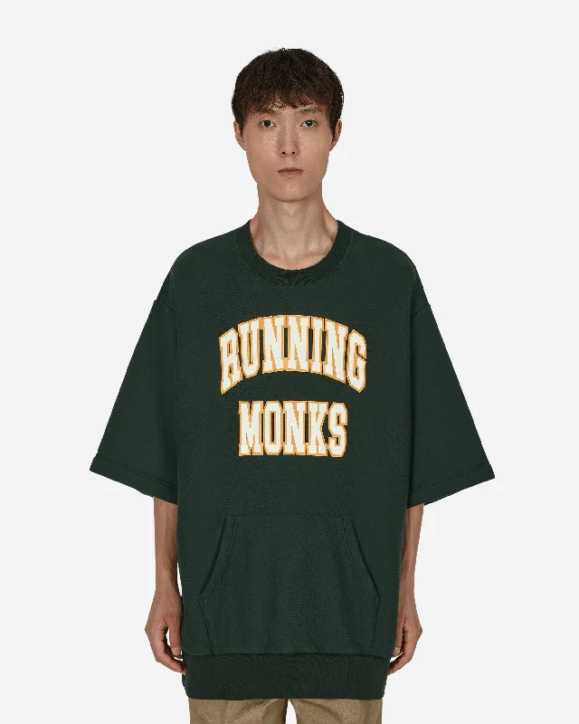 Running Monks Crewneck Sweatshirt Green