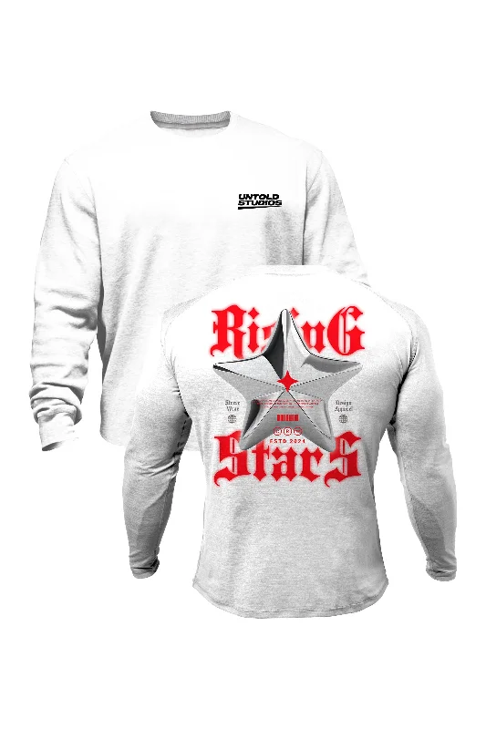 Untold Studios Gothic Rising Star Sweatshirt - White