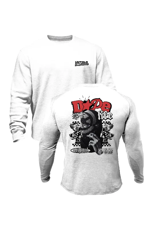 Untold Studios Streetwear V1 Sweatshirt - White