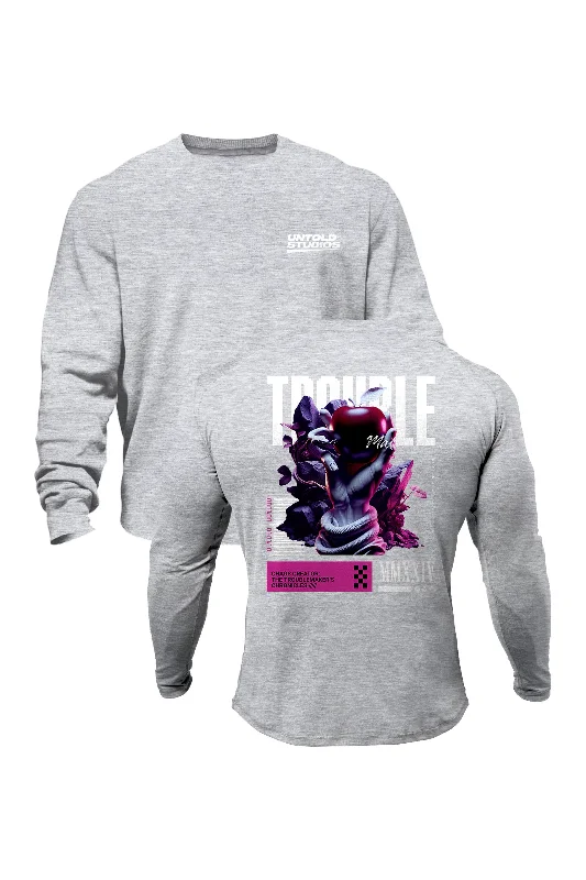 Untold Studios Trouble Maker Sweatshirt - Grey