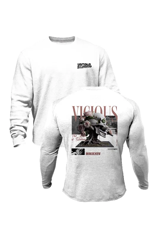 Untold Studios Vicious Sweatshirt - White